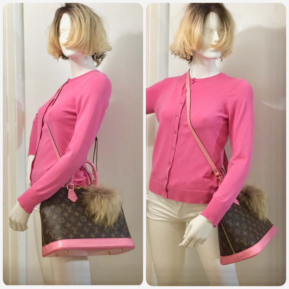❌❌Louis Vuitton Alma Handbag 👜 PM (Pink) BA0966 - Picture 5 of 8